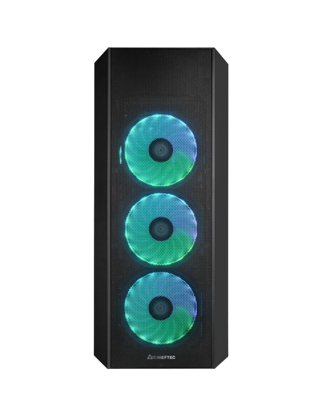 Компьютерный корпус Chieftec GL-04B-OP, Midi-Tower, ATX, Чёрный Компьютерный корпус Chieftec GL-04B-OP, Midi-Tower, ATX, Чёрный