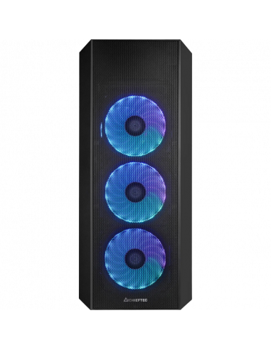 Компьютерный корпус Chieftec GL-04B-OP, Midi-Tower, ATX, Чёрный