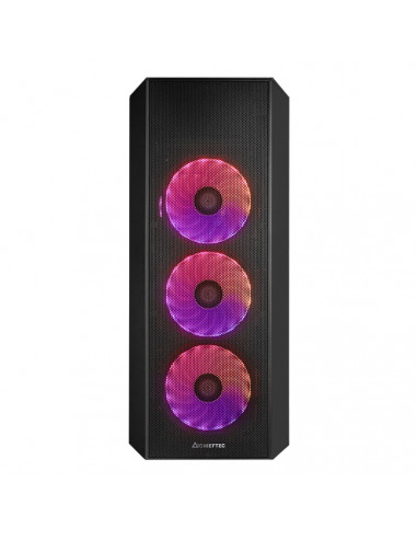Компьютерный корпус Chieftec GL-04B-OP, Midi-Tower, ATX, Чёрный