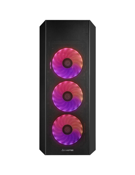 Компьютерный корпус Chieftec GL-04B-OP, Midi-Tower, ATX, Чёрный Компьютерный корпус Chieftec GL-04B-OP, Midi-Tower, ATX, Чёрный