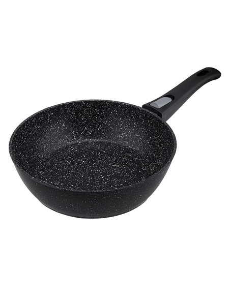 Tigaie adâncă RESTO 93042, 28cm, Negru