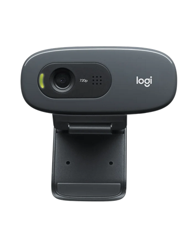 Cameră Web Logitech C270, HD 720p, Gri