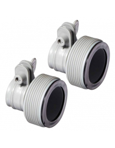 Kit adaptor pentru furtun Intex D32 la D38, Gri, 29061