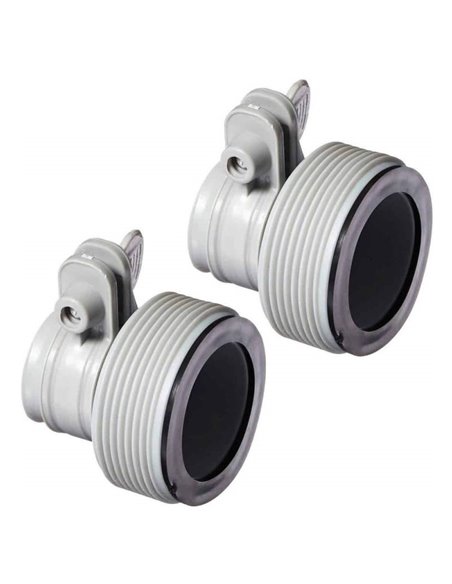 Kit adaptor pentru furtun Intex D32 la D38, Gri, 29061 Kit adaptor pentru furtun Intex D32 la D38, Gri, 29061