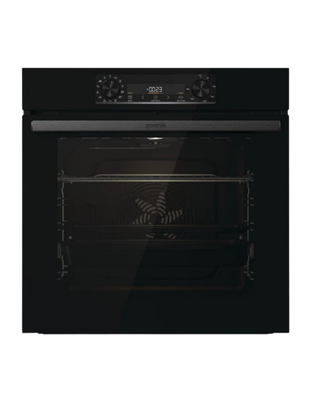 Электрический духовой шкаф Gorenje BOS6737E06FBG, Чёрный
