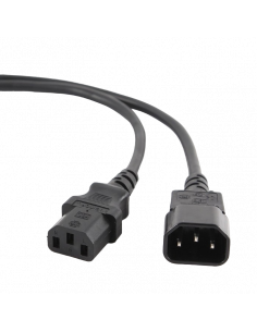 Шнур питания Cablexpert PC-189-VDE, 1,8м, Чёрный