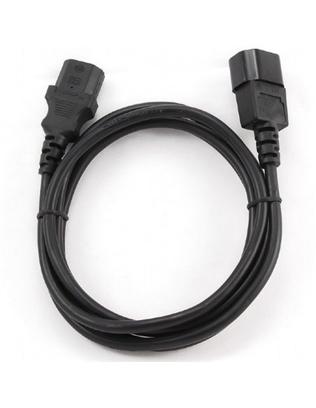 Шнур питания Cablexpert PC-189-VDE, 1,8м, Чёрный