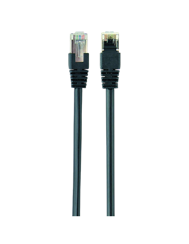 Патч-корд Cablexpert PP22-2M/BK, Cat5e FTP, 2м, Чёрный