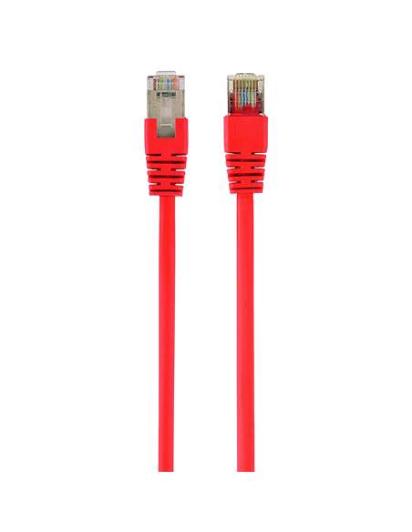 Патч-корд Cablexpert PP22-2M/R, Cat5e FTP, 2м, Красный