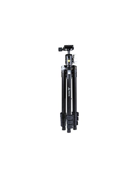 Tripied Foto-Video Vanguard VESTA FB 204ABS, Cap trepied de minge, Negru