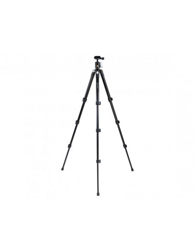 Tripied Foto-Video Vanguard VESTA FB 204ABS, Cap trepied de minge, Negru