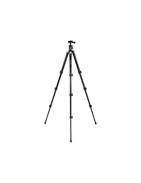 Tripied Foto-Video Vanguard VESTA FB 204ABS, Cap trepied de minge, Negru