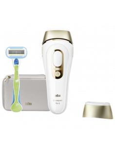 Fotoepilator Braun Silk-expert Pro 5 PL5052, Alb | Auriu