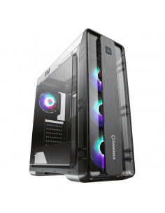 Компьютерный корпус Gamemax MoonLight FRGB, Midi-Tower, Без блока питания, Белый