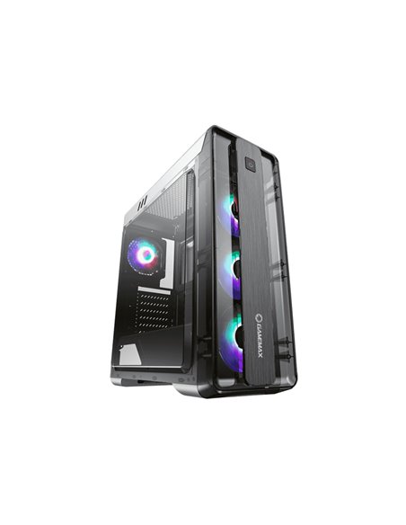 Компьютерный корпус Gamemax MoonLight FRGB, Midi-Tower, Без блока питания, Белый