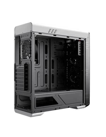 Компьютерный корпус Gamemax MoonLight FRGB, Midi-Tower, Без блока питания, Белый