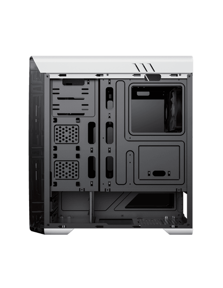 Компьютерный корпус Gamemax MoonLight FRGB, Midi-Tower, Без блока питания, Белый