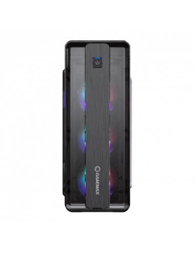 Компьютерный корпус Gamemax MoonLight FRGB, Midi-Tower, Без блока питания, Белый