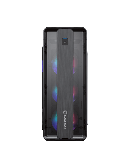 Компьютерный корпус Gamemax MoonLight FRGB, Midi-Tower, Без блока питания, Белый