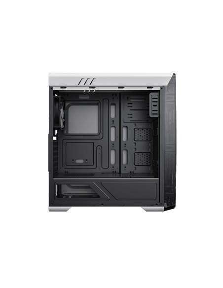 Компьютерный корпус Gamemax MoonLight FRGB, Midi-Tower, Без блока питания, Белый