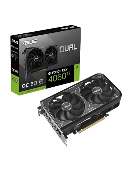 Placă Video ASUS DUAL-RTX4060-O8G-V2, 8GB GDDR6 128bit 