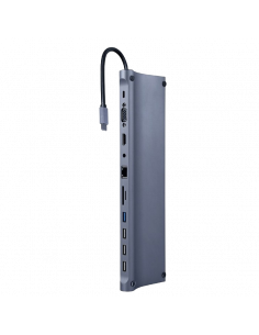 Stație Docking Gembird A-CM-COMBO11-01, Gri