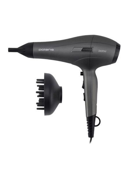 Uscător de păr Polaris PHD2600AСi, 2600W, Grafit