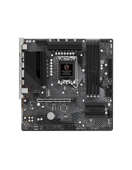 Материнская плата ASRock Z790M PG LIGHTNING/D4, LGA1700, Intel Z790, Micro-ATX