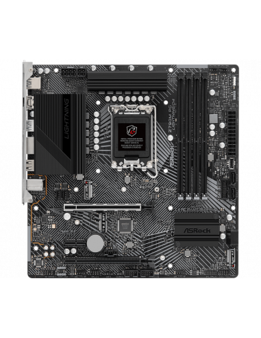 Материнская плата ASRock Z790M PG LIGHTNING/D4, LGA1700, Intel Z790, Micro-ATX