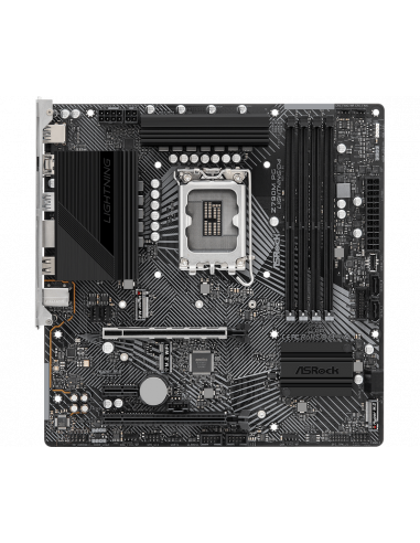 Материнская плата ASRock Z790M PG LIGHTNING/D4, LGA1700, Intel Z790, Micro-ATX