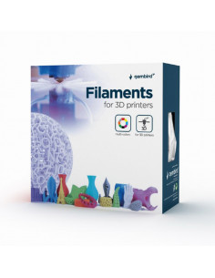 Filament pentru imprimantă 3D Gembird 3DP-ABS1.75-01-LG, ABS, Verde Luminos , 1.75 mm, 1kg 2