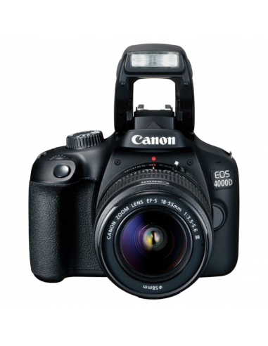 Зеркальный фотоаппарат Canon EOS 4000D & EF-S 18-55mm f/3.5-5.6 DC III KIT