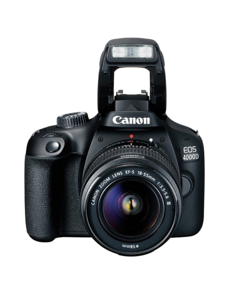 Зеркальный фотоаппарат Canon EOS 4000D & EF-S 18-55mm f/3.5-5.6 DC III KIT