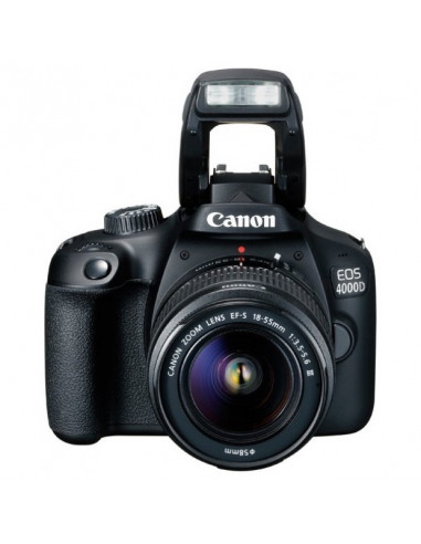 Зеркальный фотоаппарат Canon EOS 4000D & EF-S 18-55mm f/3.5-5.6 DC III KIT