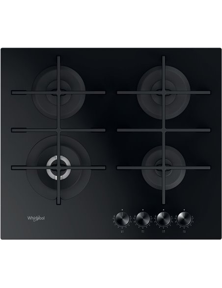 Газовая варочная панель Whirlpool GOWL 628/NB, Чёрный