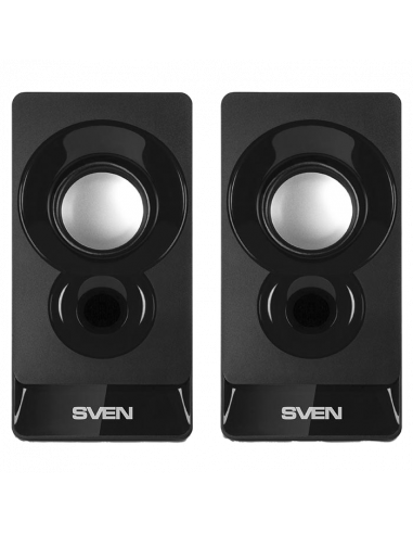 Компьютерные колонки 2.0 SVEN "300", Чёрный