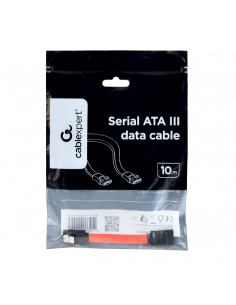 Кабель SATA Cablexpert CC-SATAM-DATA-0.3M, Красный 2