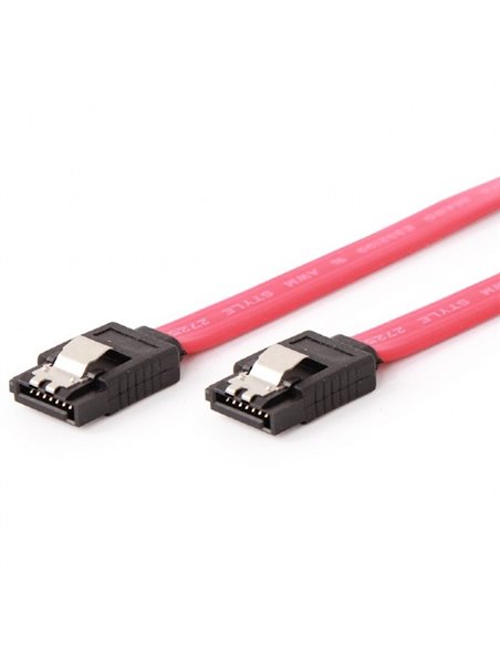 Cablu SATA Cablexpert CC-SATAM-DATA-0.3M, Roșu