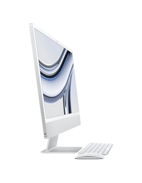 Моноблок Apple iMac A2873, 24", M3 with 8-core CPU and 10-core GPU, 16Гб/1024Гб, macOS Sonoma, Серебристый