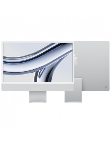 Моноблок Apple iMac A2873, 24", M3 with 8-core CPU and 10-core GPU, 16Гб/1024Гб, macOS Sonoma, Серебристый