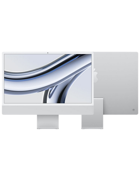 Computer All-in-One Apple iMac A2873, 24", M3 with 8-core CPU and 10-core GPU, 16GB/1024GB, macOS Sonoma, Argintiu