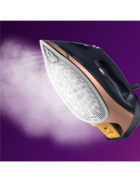 Fier de călcat PHILIPS DST7510/80, 3200W, Albastru Aur