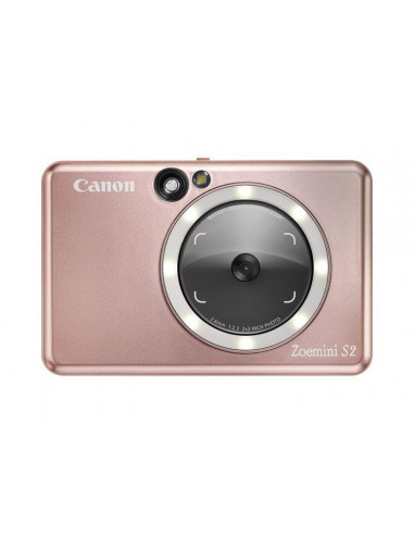 Imprimantă foto Canon Zoemini S2, 2.0” x 3.0”, Aur Roz