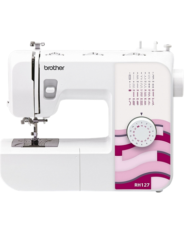 Швейная машина Brother RH127, Белый | Розовый
