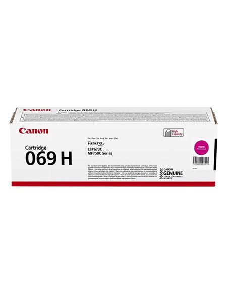 Лазерный картридж Canon CRG-069H, Пурпурный