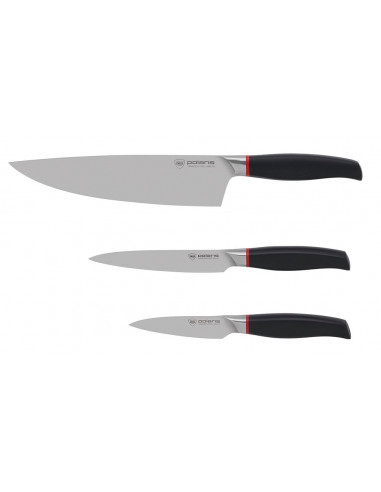 Set de Cuțite Polaris PRO collection-3SS, Negru