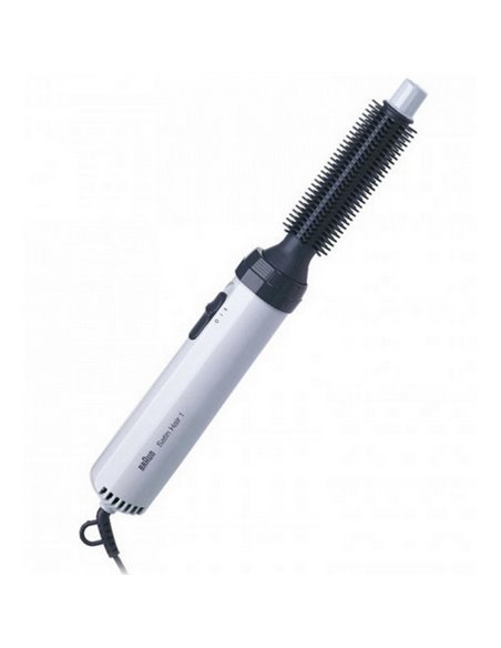 Uscător de păr-perie Braun Satin Hair 1 AS110, 200 W, Alb