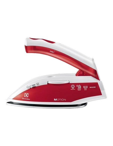 Дорожный утюг Electrolux MOTION, 800Вт, Красный Дорожный утюг Electrolux MOTION, 800Вт, Красный
