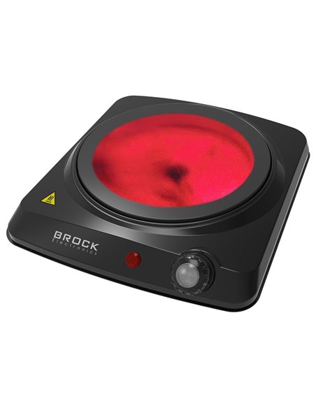 Plită electrică mini BROCK HPI3001BK, Negru Plită electrică mini BROCK HPI3001BK, Negru