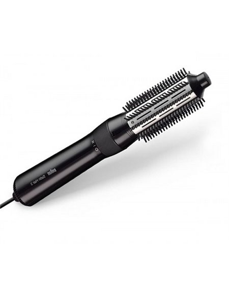 Uscător de păr-perie Braun Satin Hair 3 AS330, 400 W, Negru